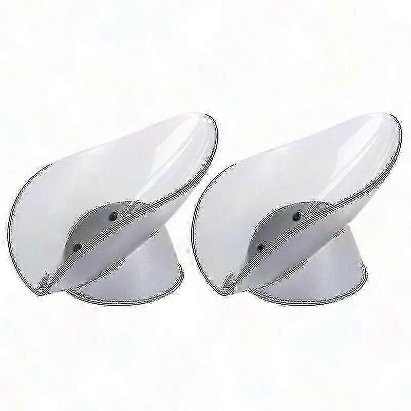 2-pack Plastic Soap Dish For Bathroom And Kitchen Sink Storage Solutions