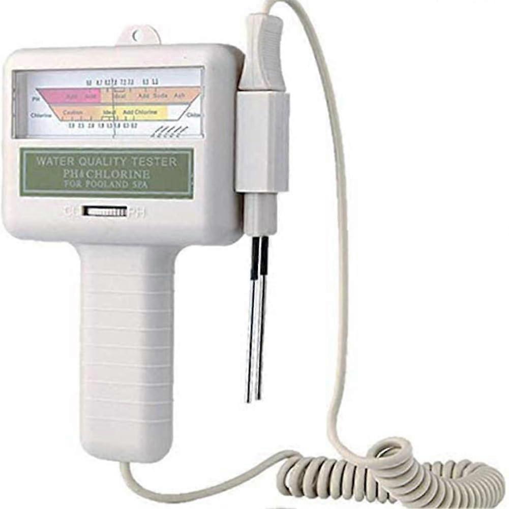 Digital Pool Water Tester 2in1 Chlorine and pH Meter for Swimming Pool Quality Testing