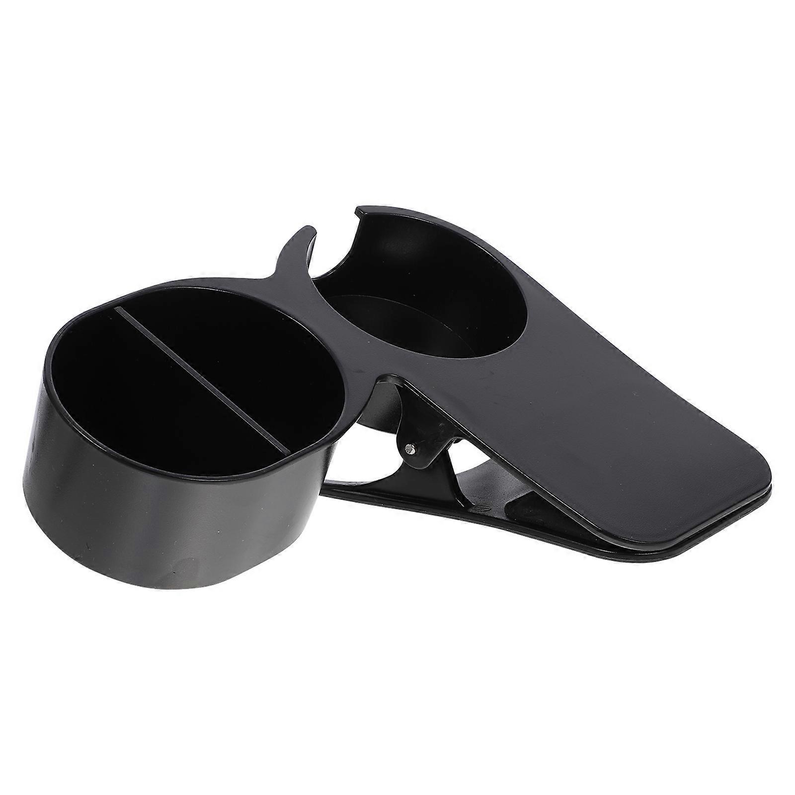 Cup Holder Clip Black Desk Side Gadget Clip for Storage Use