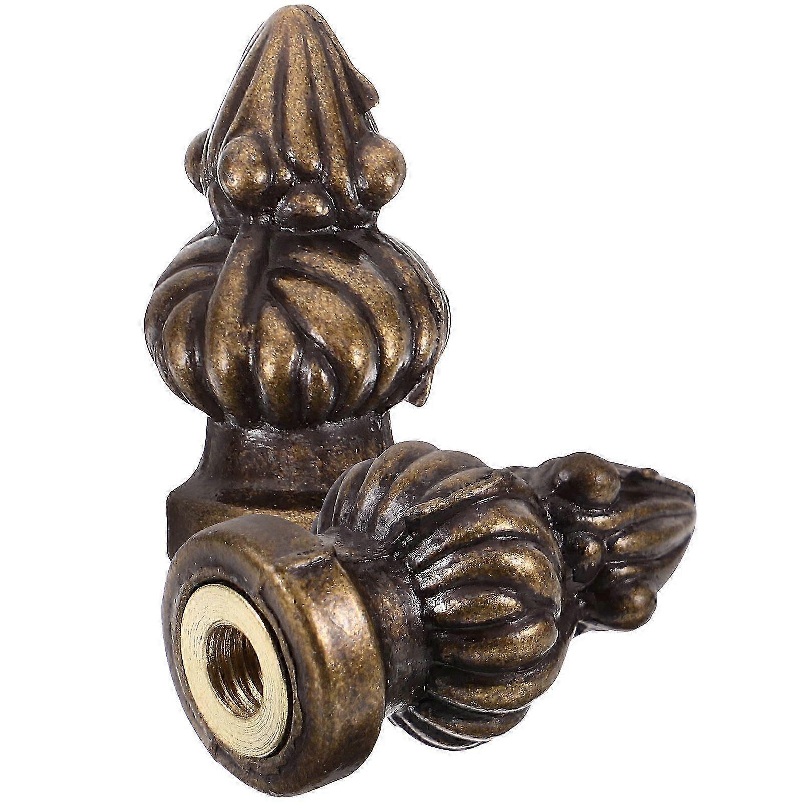 25-26 2pcs Lamp Finials Decorative Lamp Knob Lamp Shade Finials Table Light Caps Knobs