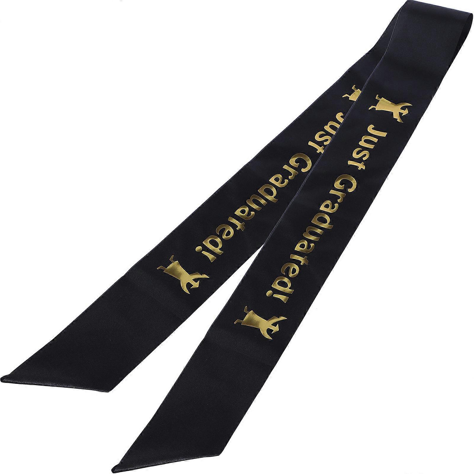 Graduation Sash Graduation Party Decor for Students 2Pcs Cloth