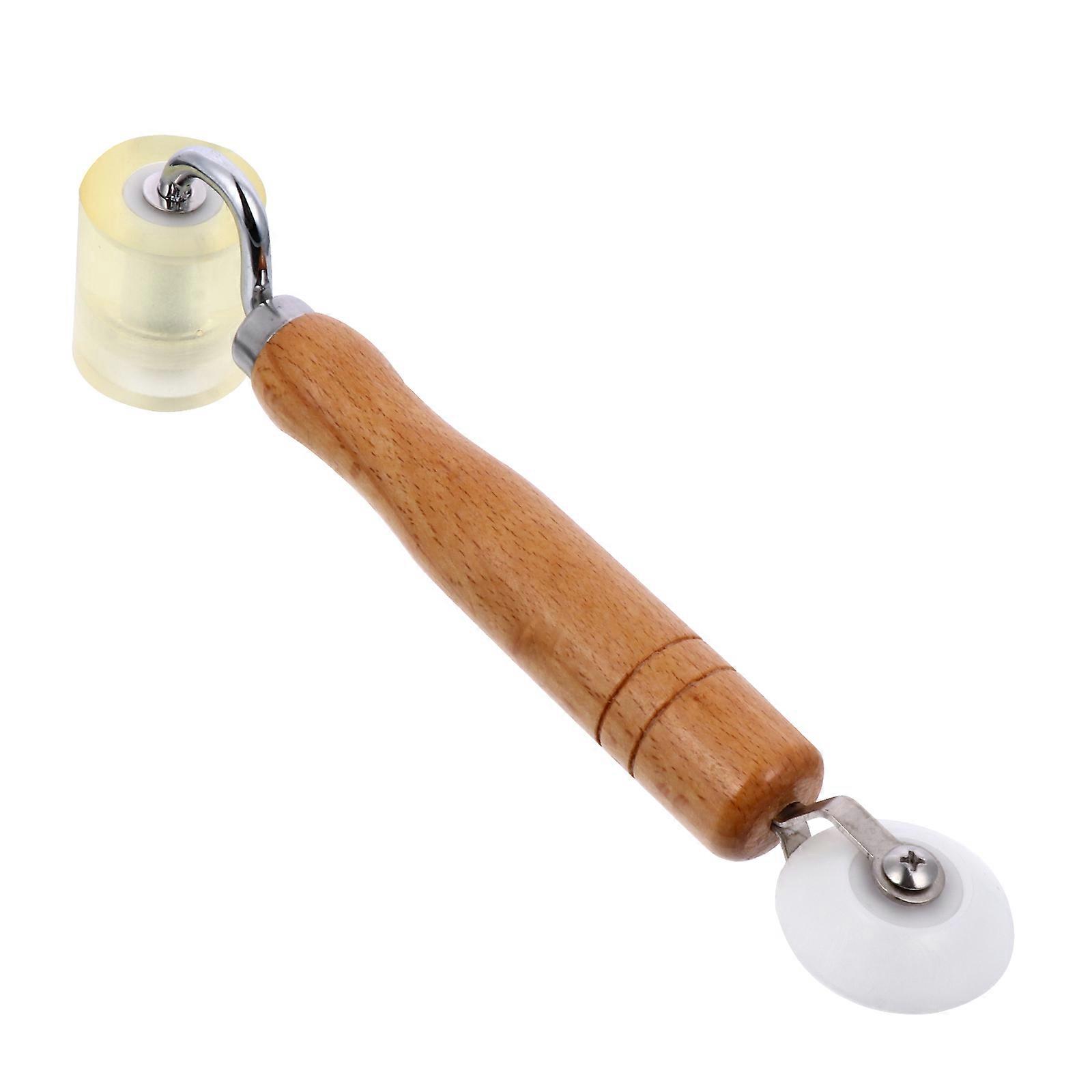 Wallpaper Seam Rollers Roller Wheel Diy Projects Coffee 23x6cm Round Corner Seam Rolling 1Pack