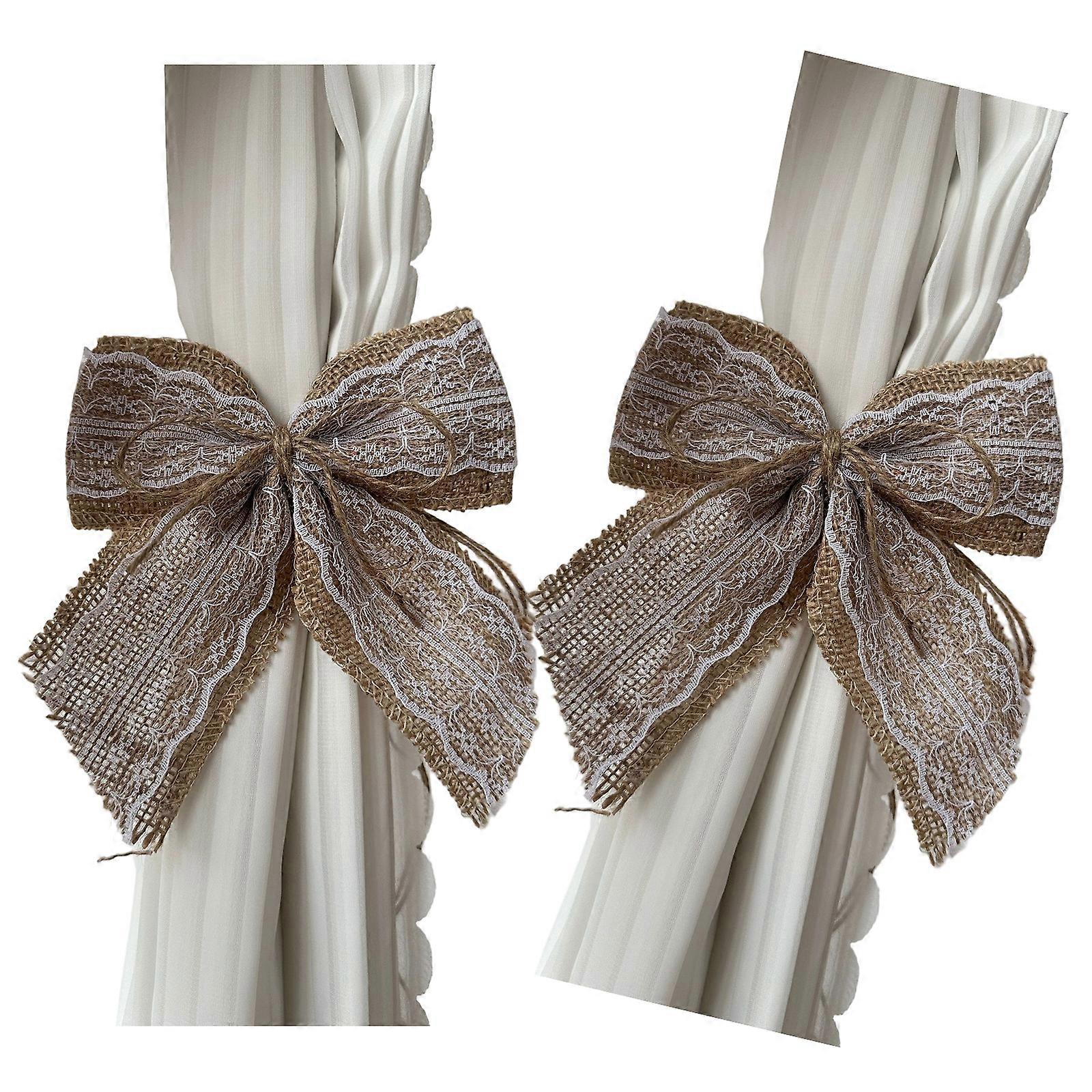 Curtain Tie Solution Offering Four Designs For Coordinating Drapes And Solved ColorEfficiently Multicolor