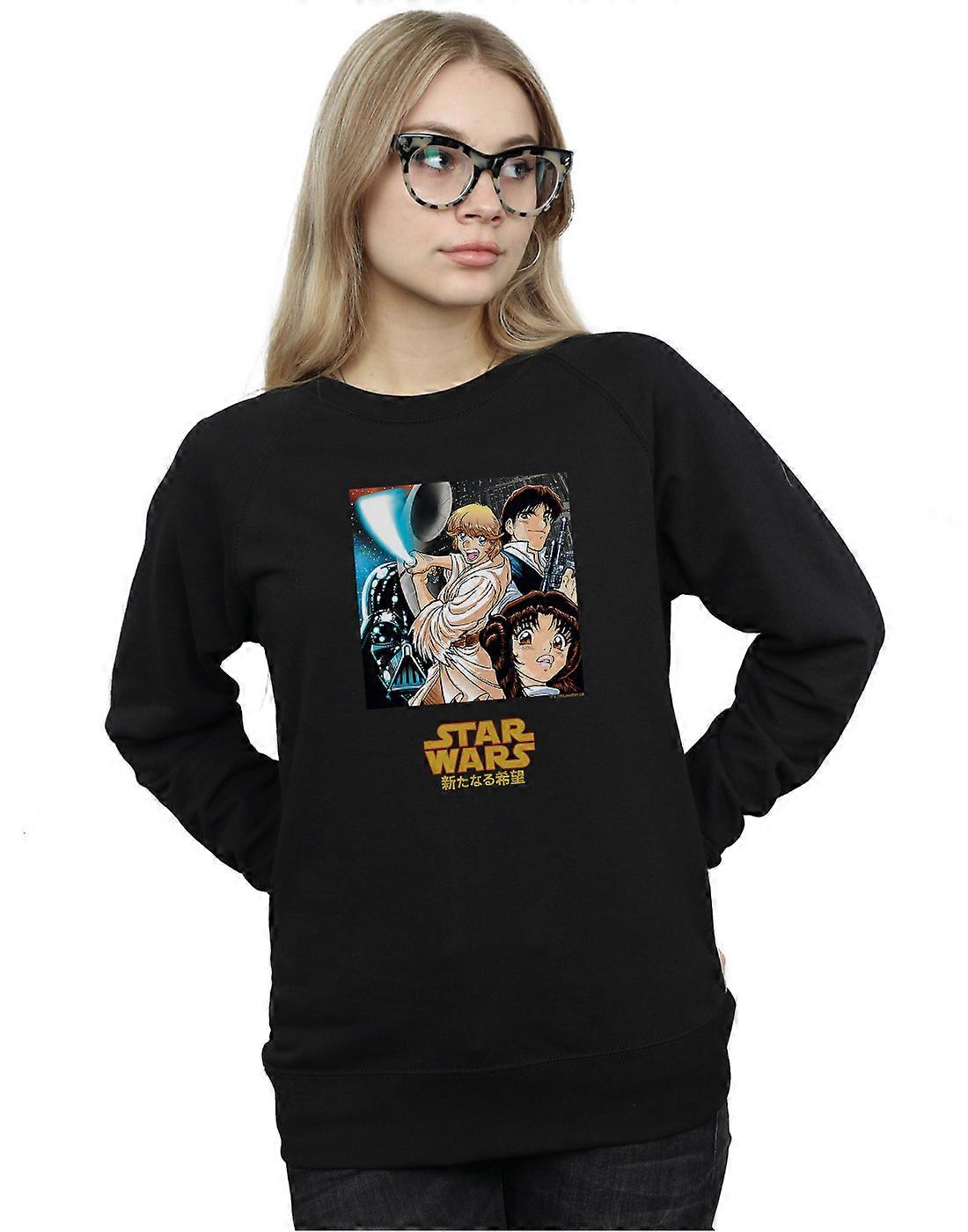 Star Wars Women's Character Anime Sweatshirt