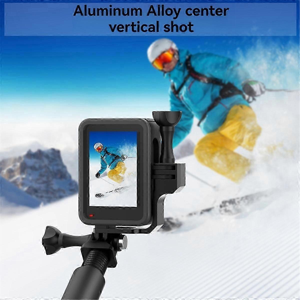 Vertical Arm Bracket for Action Cameras, Compatible with Multiple Models, Selfie Stick Mount Adapter
