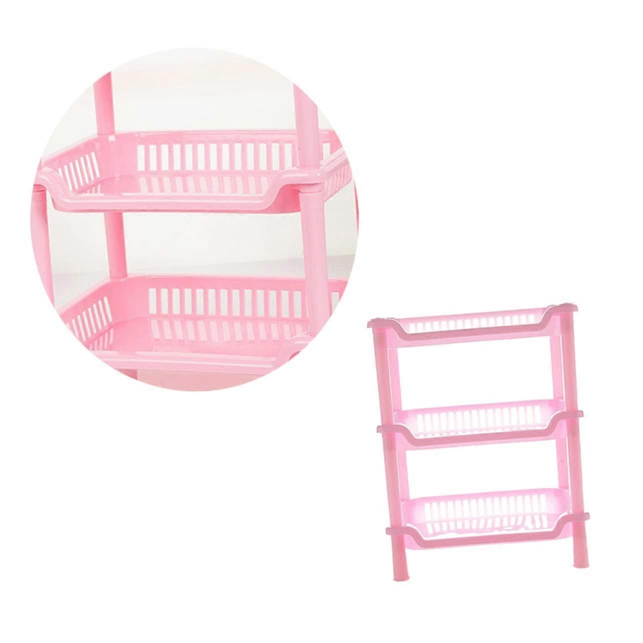 Adjustable 3Tier Bathroom Corner Shelf with Detachable Triangle Storage Rack, SpaceSaving Design