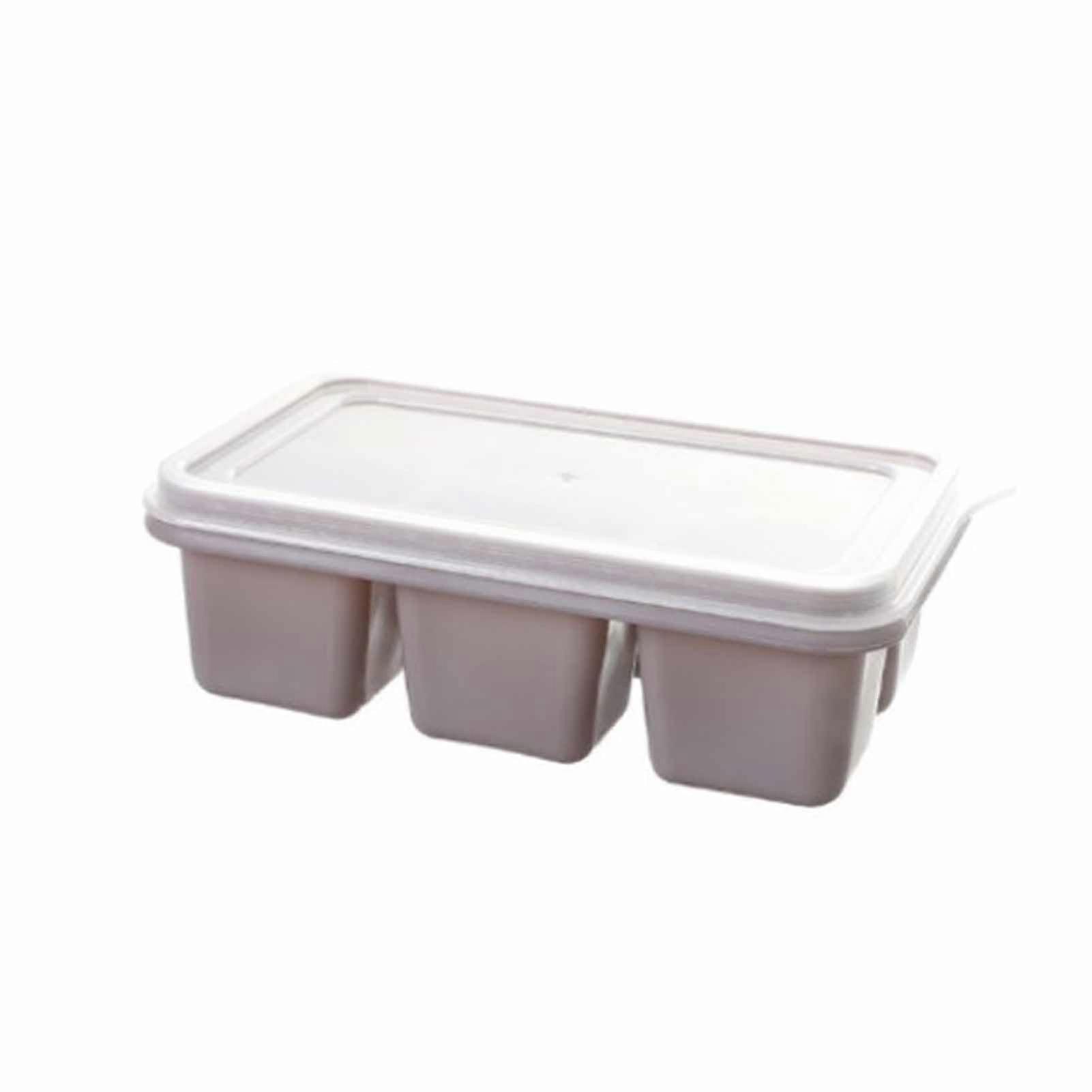 Ice Cube Tray with Lid and Storage Box, Large Capacity Multifunctional Household Ice Maker