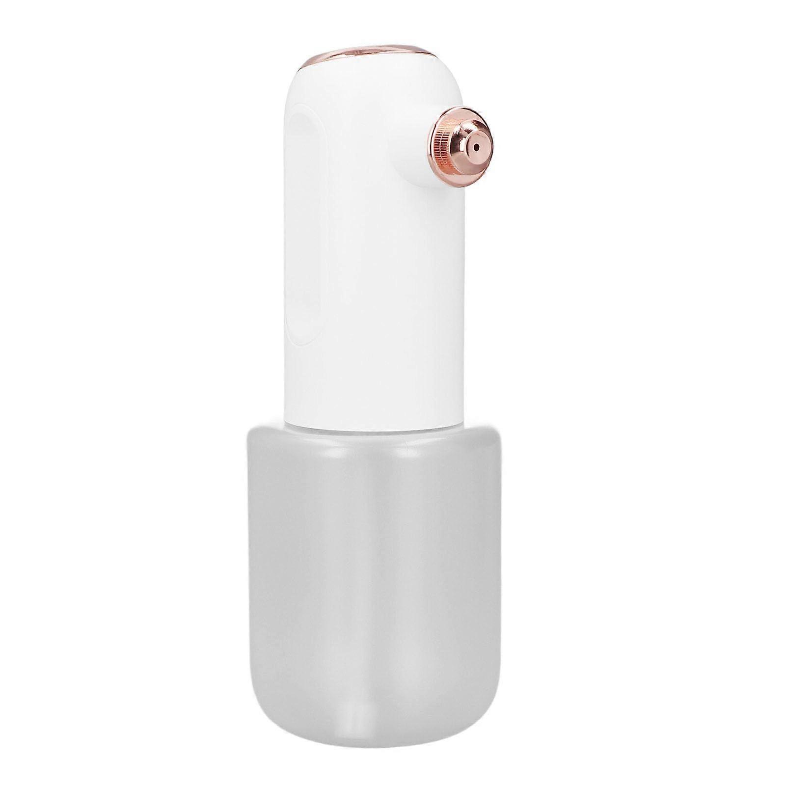 Automatic Foaming Soap Dispenser with OneButton Control, 430ml Rechargeable Pet Shampoo Foamer, White