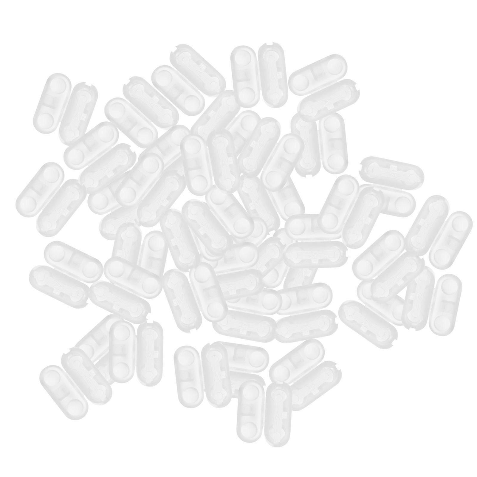 50 Pcs Replacement Vertical Roman Rollers Blind Ball Chain Cord Connector Clips