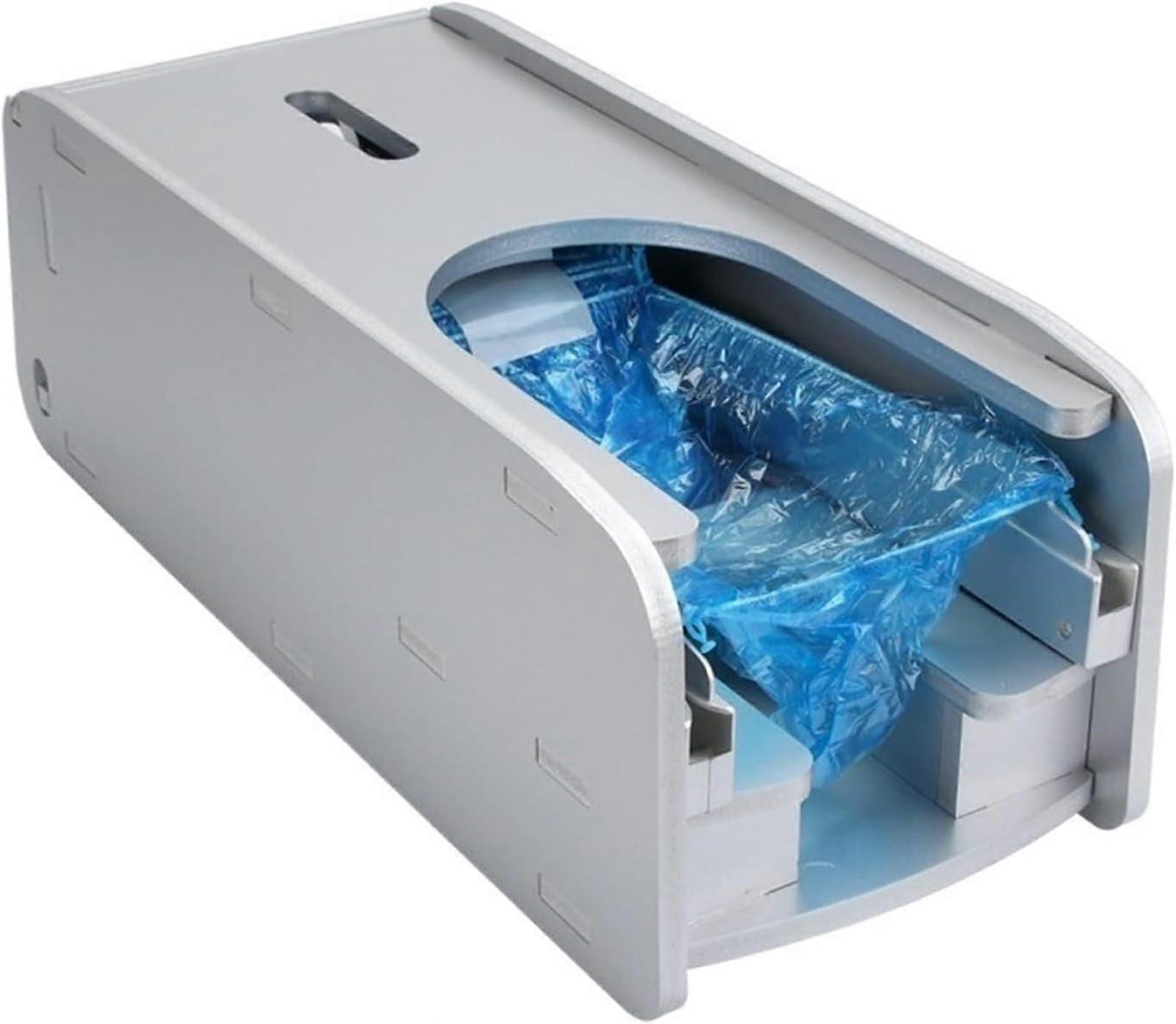 Automatic Shoe Cover Dispenser with Smart Sensor, Fits All Shoe Sizes, NonSlip Base Design