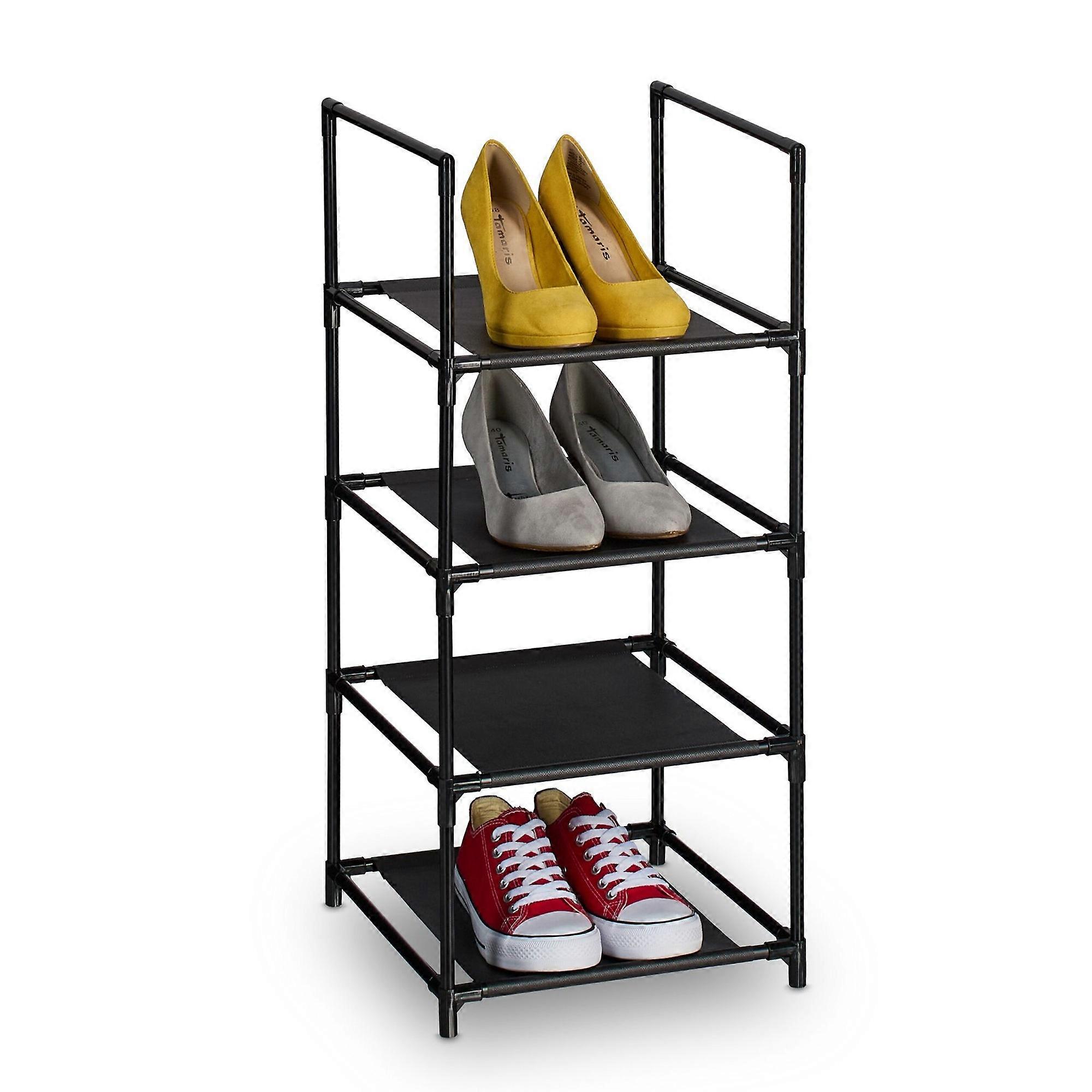 Narrow shoe rack