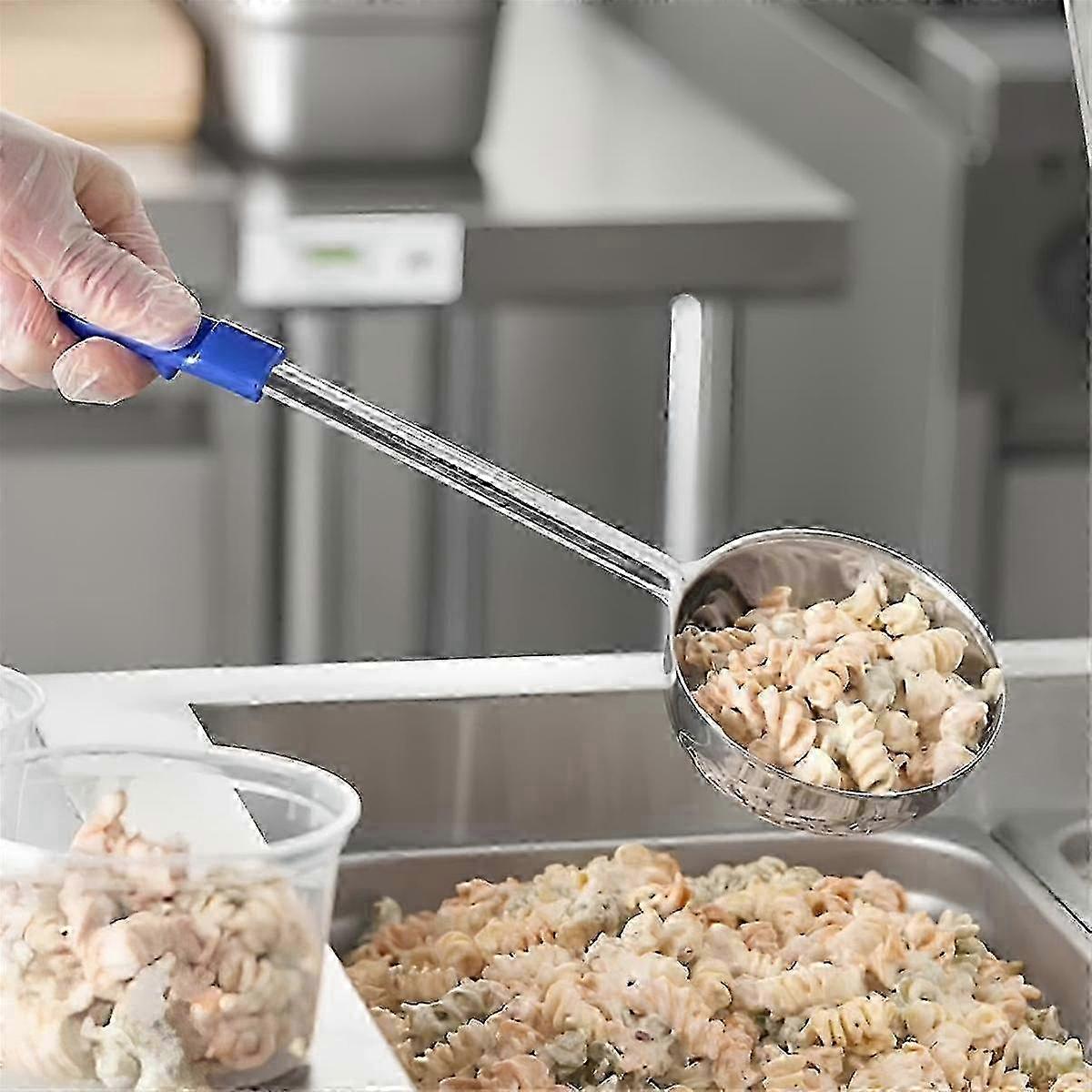 12-Piece Perforated and Solid Portion Spoons Stainless Stee Safe Kitchen Multipurpose Portion and S Edition