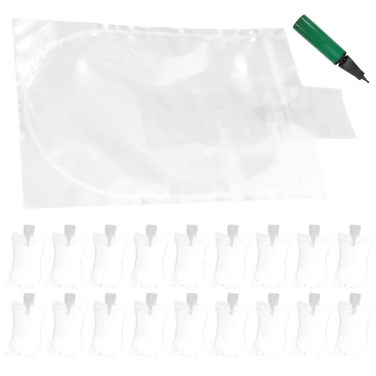 Shoe Trees PVC Semi-Circular for Shoe Protection 100Pcs Set