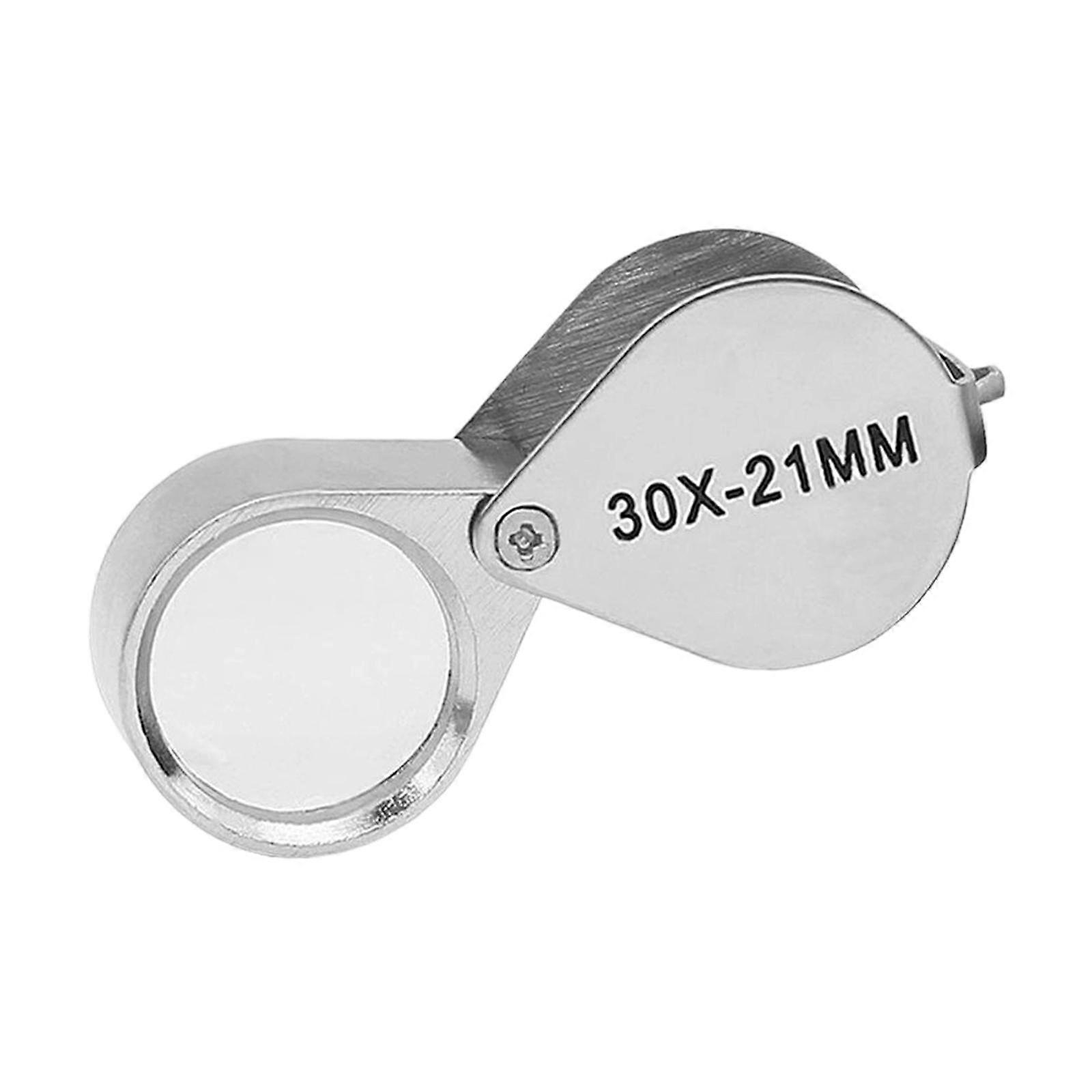 Jeweler Loupe Magnifier Handheld Durability, Practical, Foldable Easy to Use