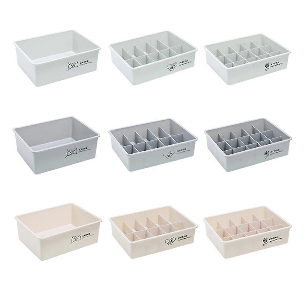 Panties Organizer Storage Box for 10 Compartments Socks Container