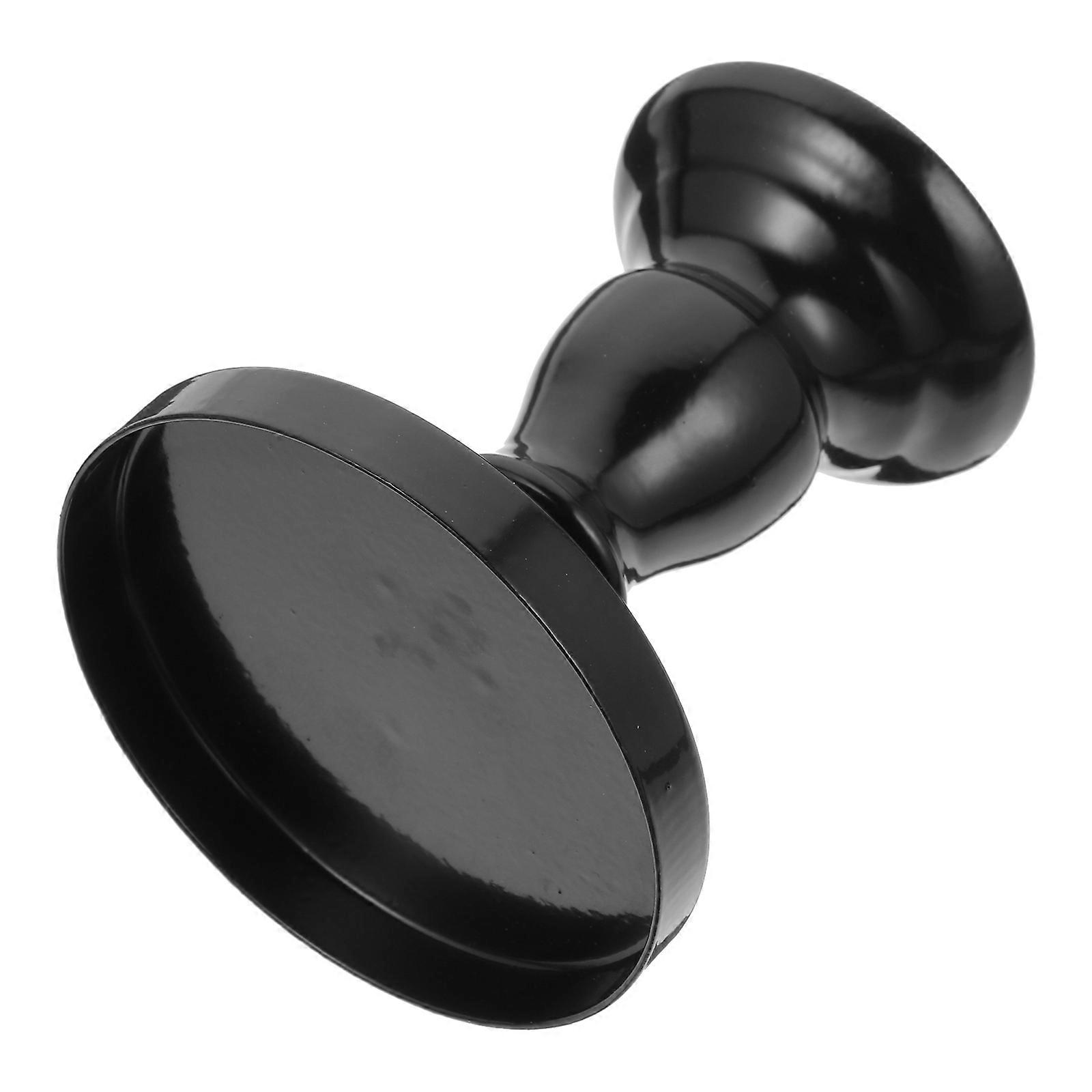 Black Cake Stand Plate for Dessert Display Single Piece