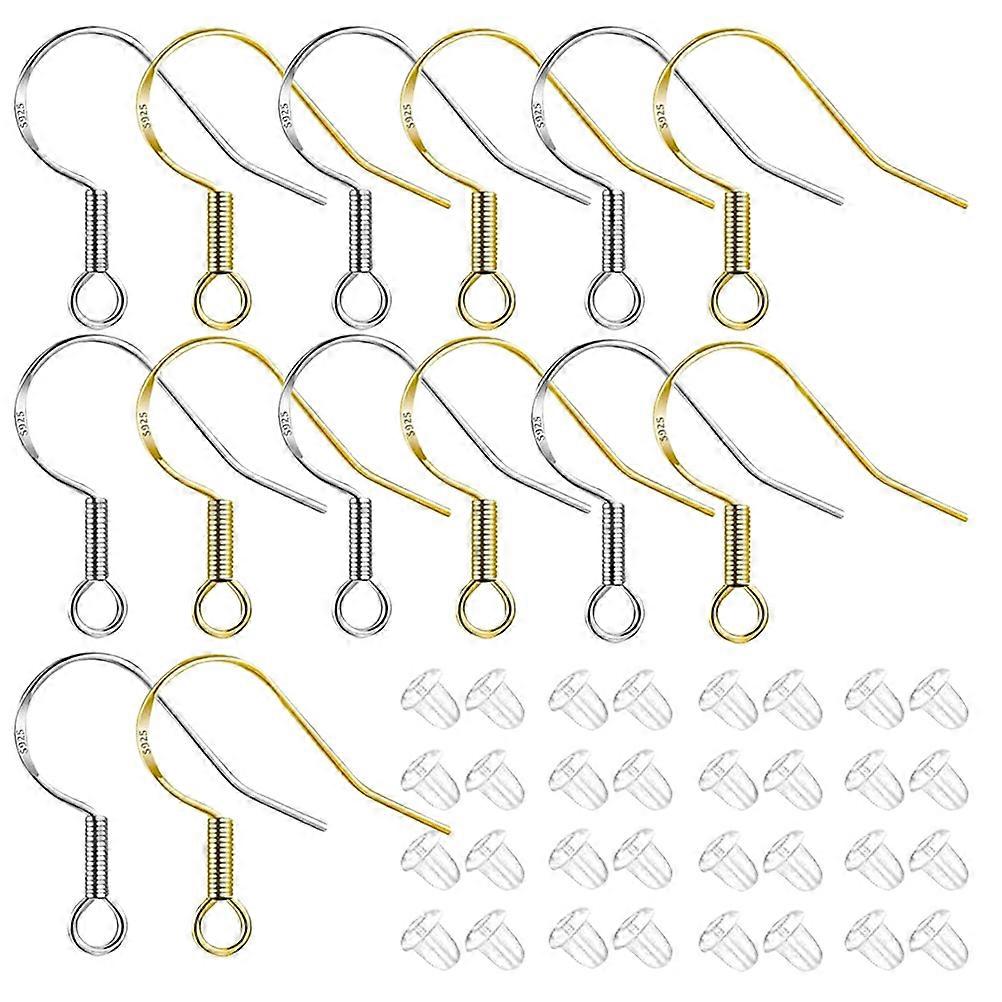DIY Earrings Accessories Ear Hook and Ear Plug Set 400Pcs Kit