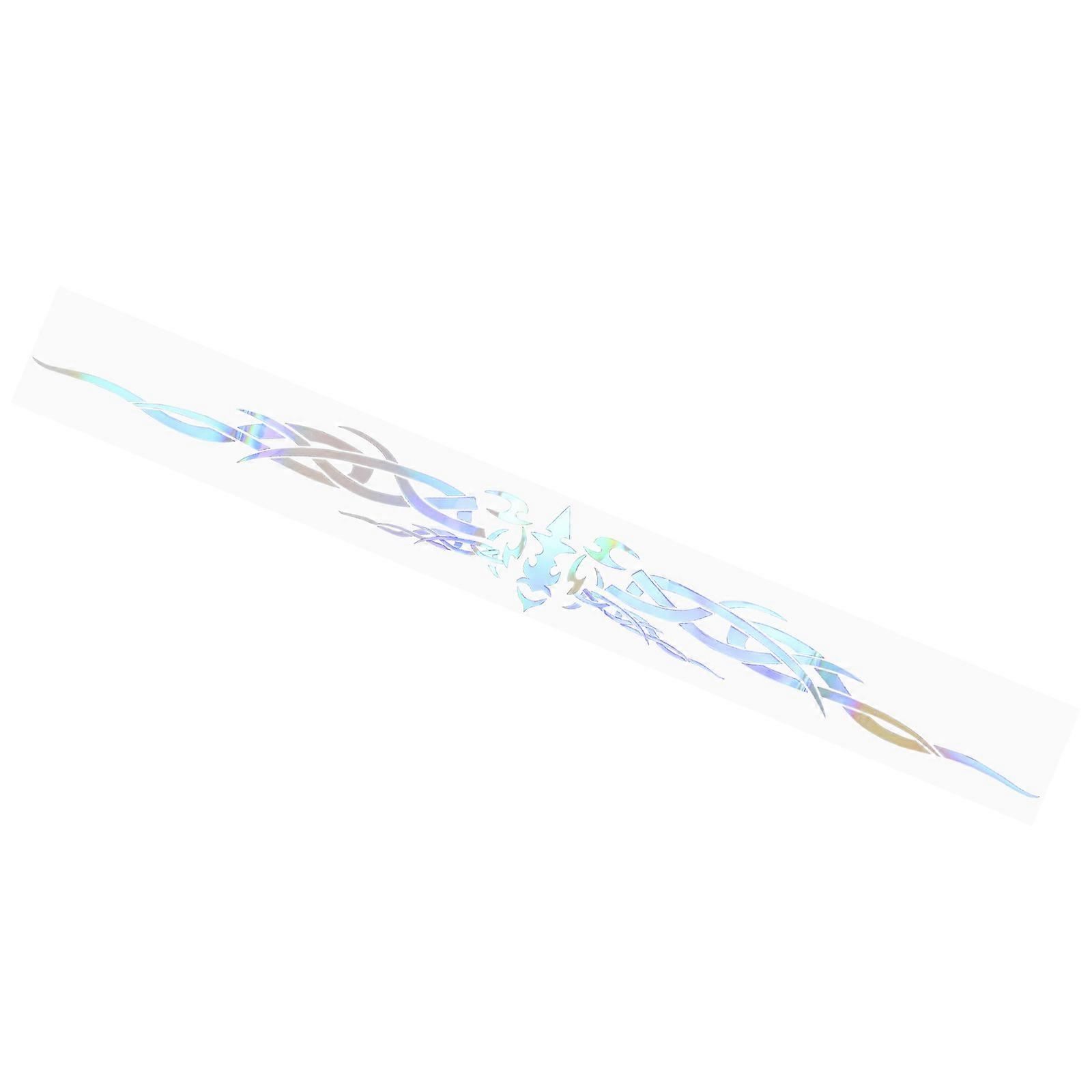 Reflective Decal Sticker Car Windshield Sticker Smooth Surfaces Assorted Color Reduces Glare 1Pcs