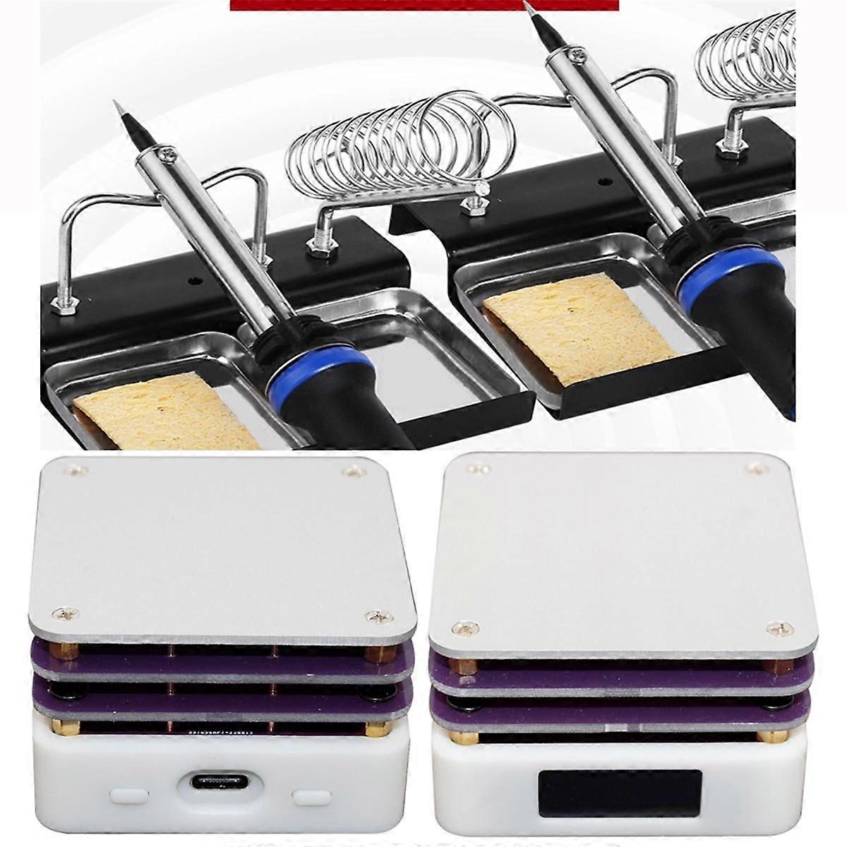 PD 65W Mini Digital Display Adjustable Constant Temperature Heating Table Type-C USB Soldering Heat