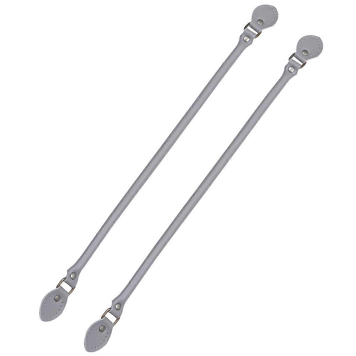 Replacement Strap Grey Diy Sewing Tote Handbag Handles Thicken 1Pair