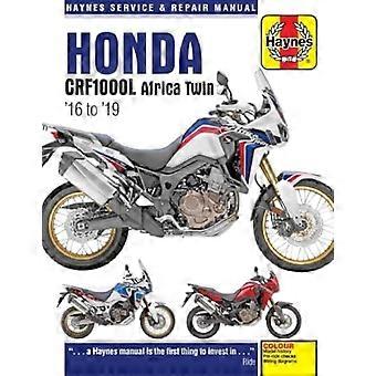 Honda CRF1000L Afrika Twin Service & Reparasjon Manual (2016 til 2018)