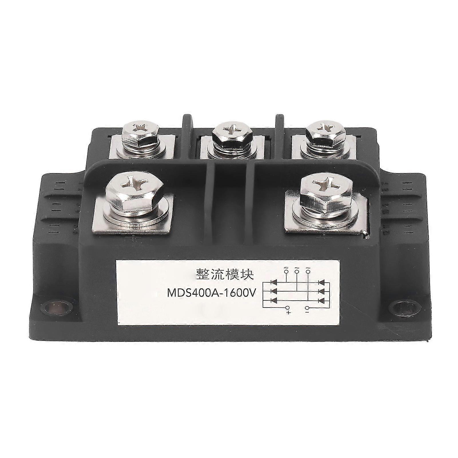 1600v 5 Terminal Bridge Rectifier 400a Maximum Welded Structure 3 Phase Power Diode Rectifier Module