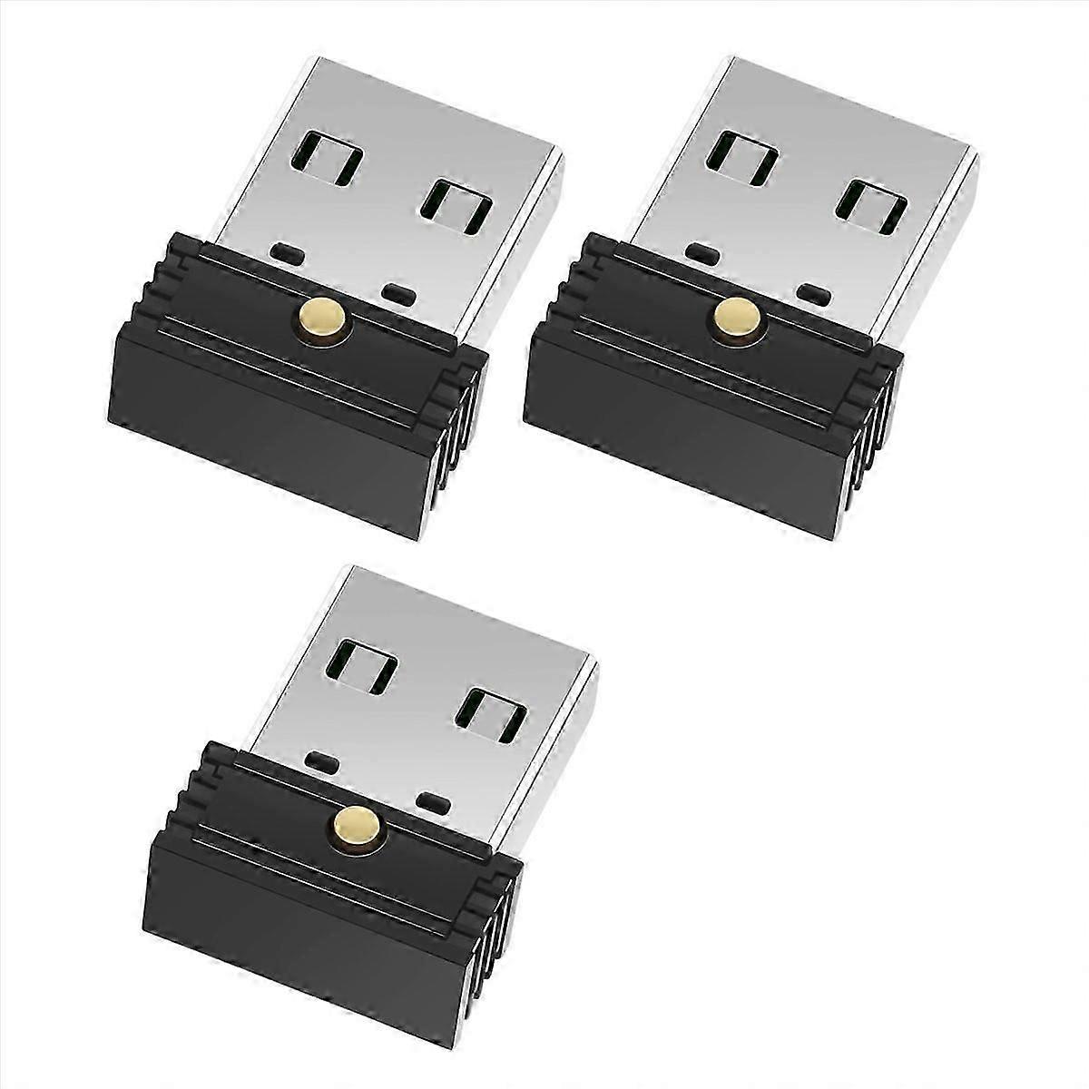 3X USB Mouse Jiggler, Automatic Computer Mouse Mover Jiggler, Keeps Computer Awake, Mouse Movement