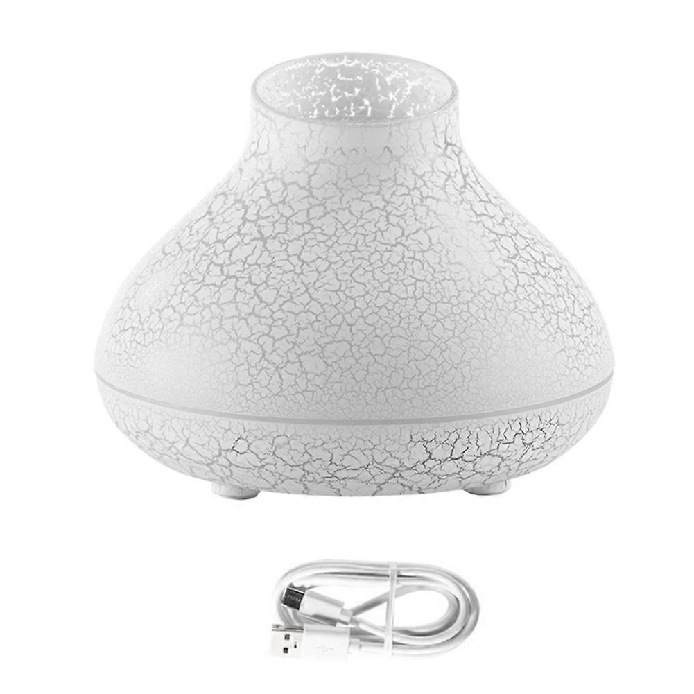 Flame Diffuser 130ml Bonfire Diffuser Colorful Flame Humidifier Small Essential Oil Diffuser for Room Office A