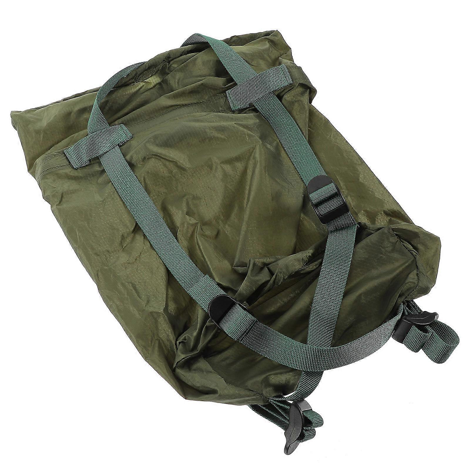 Camping Compression Bag Stuff Sack for Storage 2Pcs Green Color