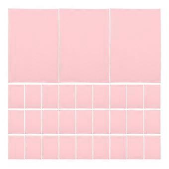 Olieabsorberende doekjes voor het gezicht, 300 stuks, geschikt voor de vette huid, rechthoekig, roze. Deze kleine verpakking gezichtsdoekjes is ideaal voor op reis.