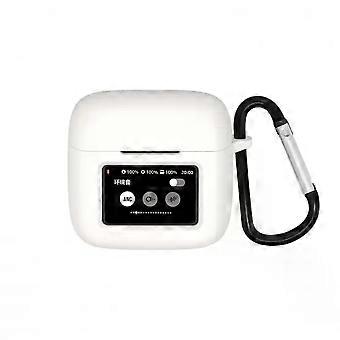 Silicone protective case for JBL Tour Pro 3 White Color: Blanco MC1