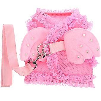 Pet Harness Adorable Angel Cat Harnesses for Comfortable Use
