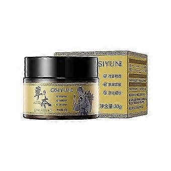 Pflanzliche Anti-Falten-Augencreme mit Ginseng, Engelwurz und Aloe Vera gegen Tränensäcke, Augenringe und Falten.