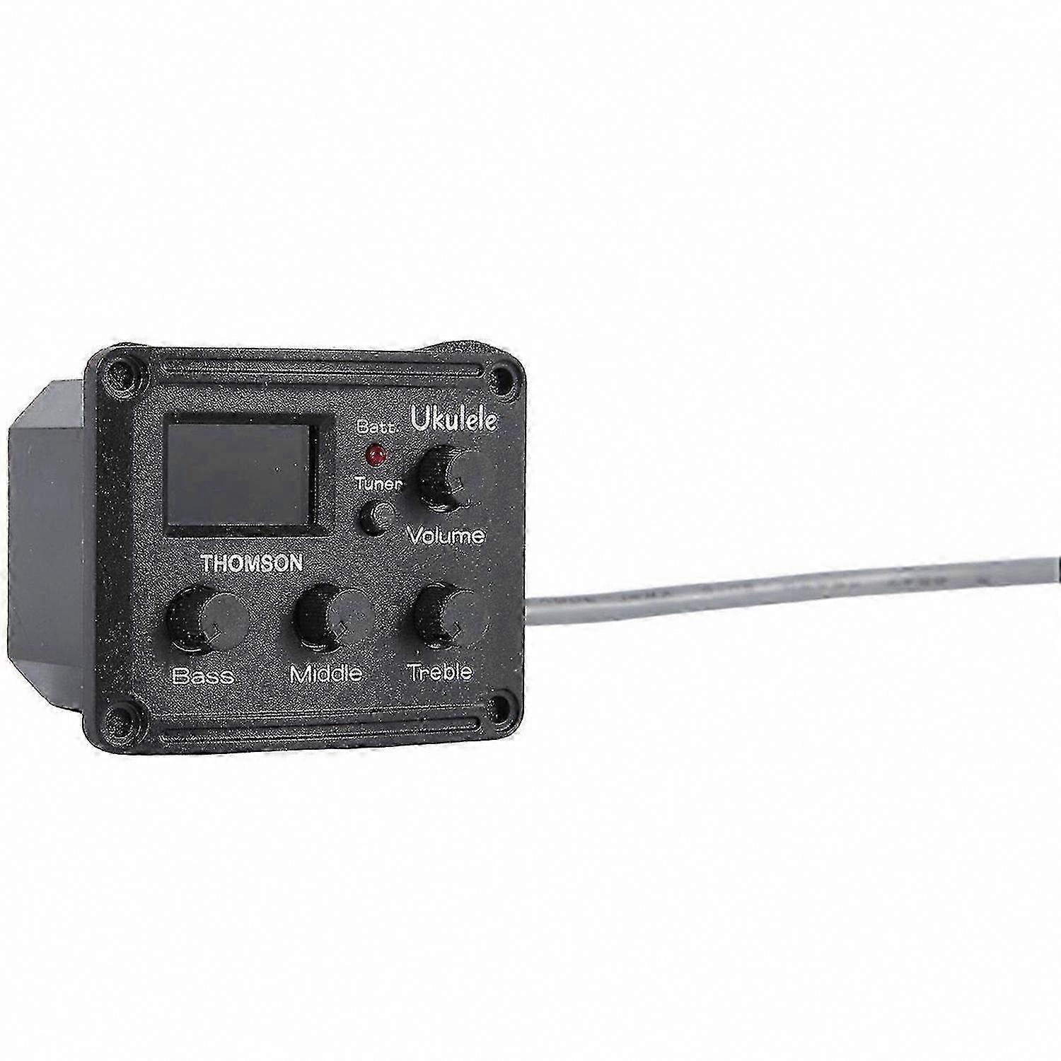 Ukelele Uke Piezo 3-Band EQ Equalizer Tuner System with LCD Display