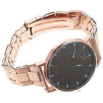 Montre-bracelet à quartz pour homme, bracelet en acier inoxydable, décorative, précision de l'heure