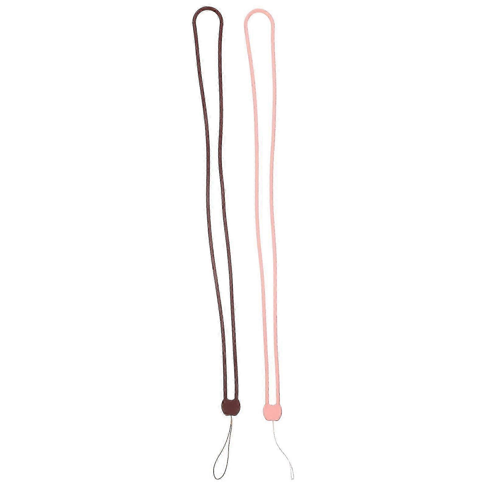 Silicone Phone Strap Multifunction Neck Strap for Hanging Use 2Pcs Set
