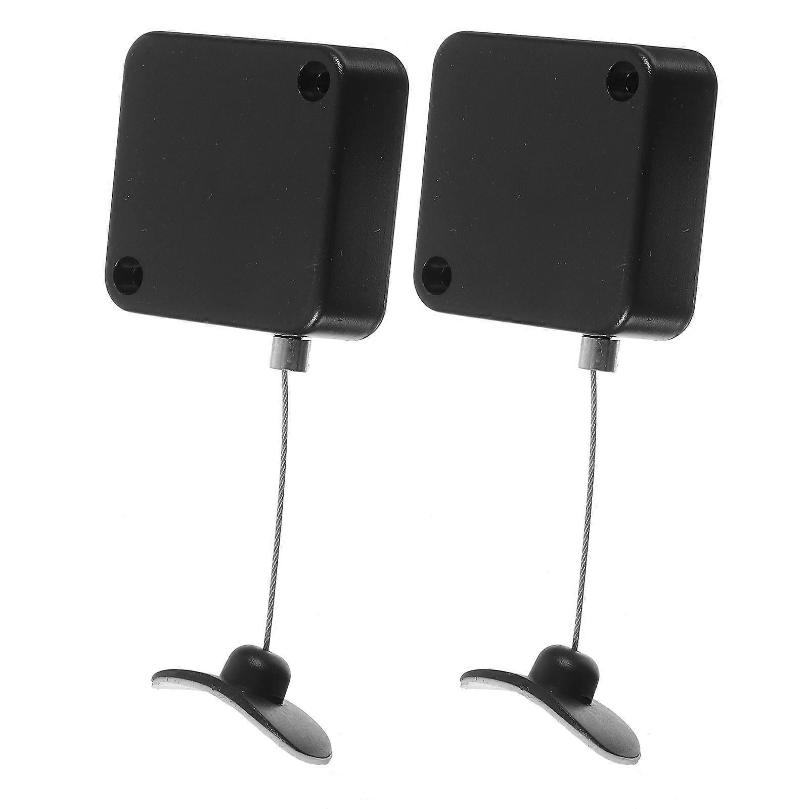 2pcs Remote Control Tether Telescopic Security Cable Security Cable Leash Lock