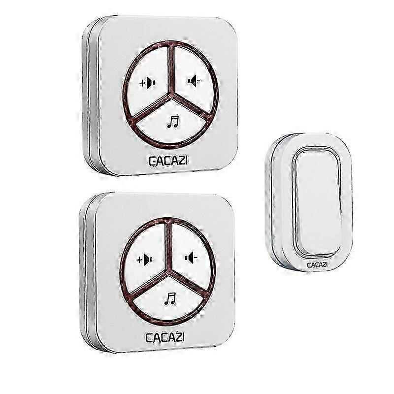 Digital Loud Volume Wireless Doorbell with Deaf-Mute Function for Elderly