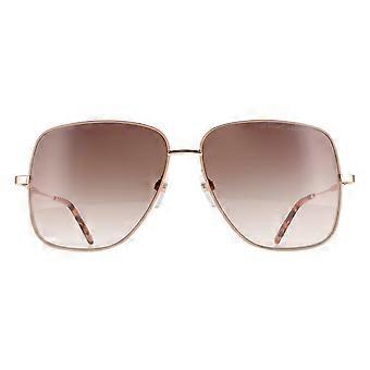Marc Jacobs Sunglasses MARC 619/S BKU HA Gold Nude Brown Gradient
