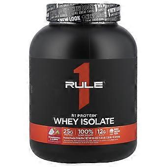 Rule One Proteins, R1 Protein™ Whey Isolat, Erdbeeren & Sahne, 2,28 kg (5,03 lbs)
