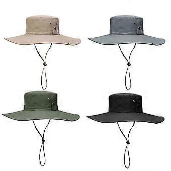 Sun Hat Jungle Hat Boonie Fishing Hat Fisherman Hat Trekking Outdoor Uv Protection