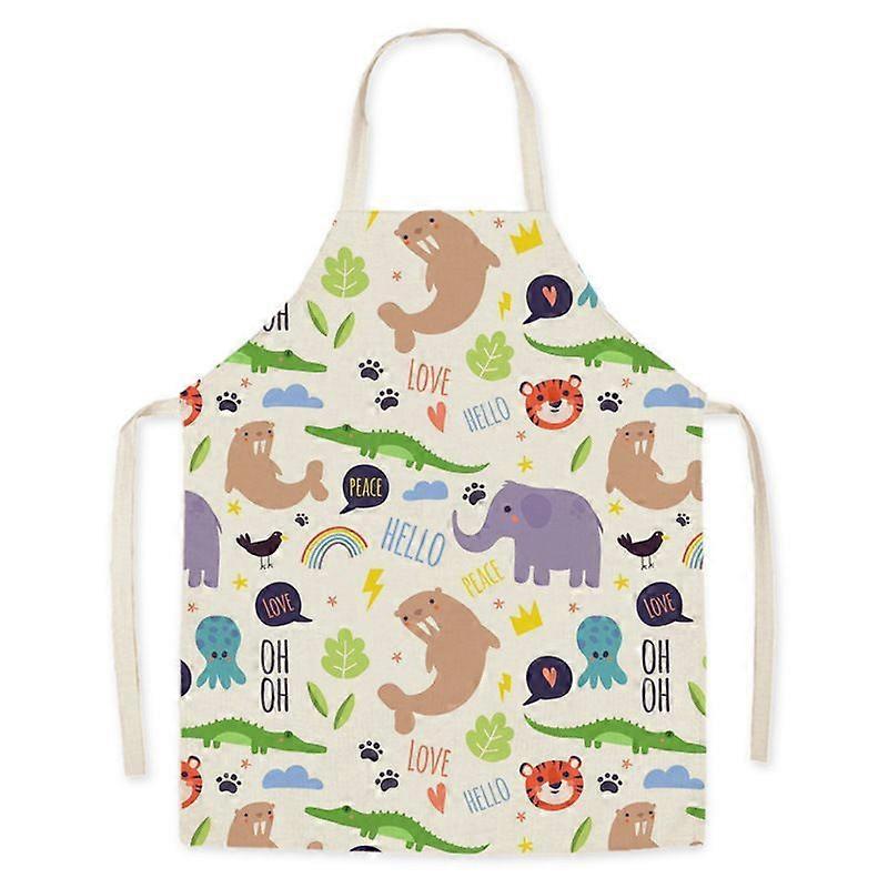 DinosaursChildren's Linen Cooking Apron