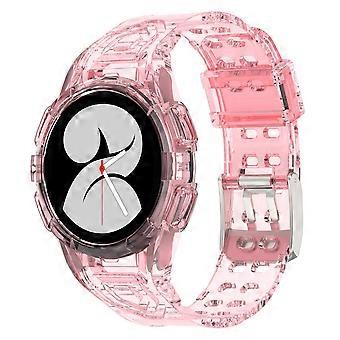 Silicone watch strap with integrated case for Samsung Galaxy Watch 5 Pro 45mm