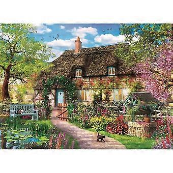 Puzzle de 1000 pièces - CLEMENTONI - Vieille maison - Paysage et nature - Adulte - Couleurs uniques
