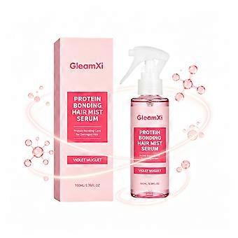 Protein Bonding Hair Mist Serum 100ml, Lightweight Leave-In Hair Spray for Damaged-Looking Hair, Frizz Care Daily Styling Routine