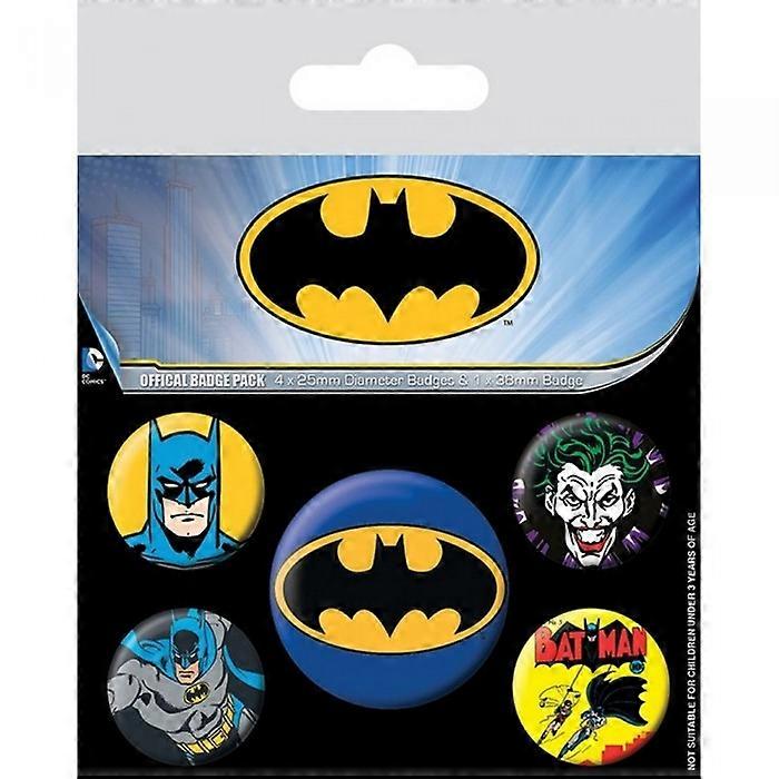 Batman Badge Set (Pack van 5)