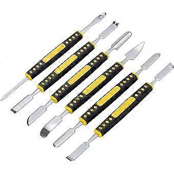 Pack Electronics Repair Tool Set Double Ended Metal Spudger Disassembly Tools For Ipad Tablets Computer Phone