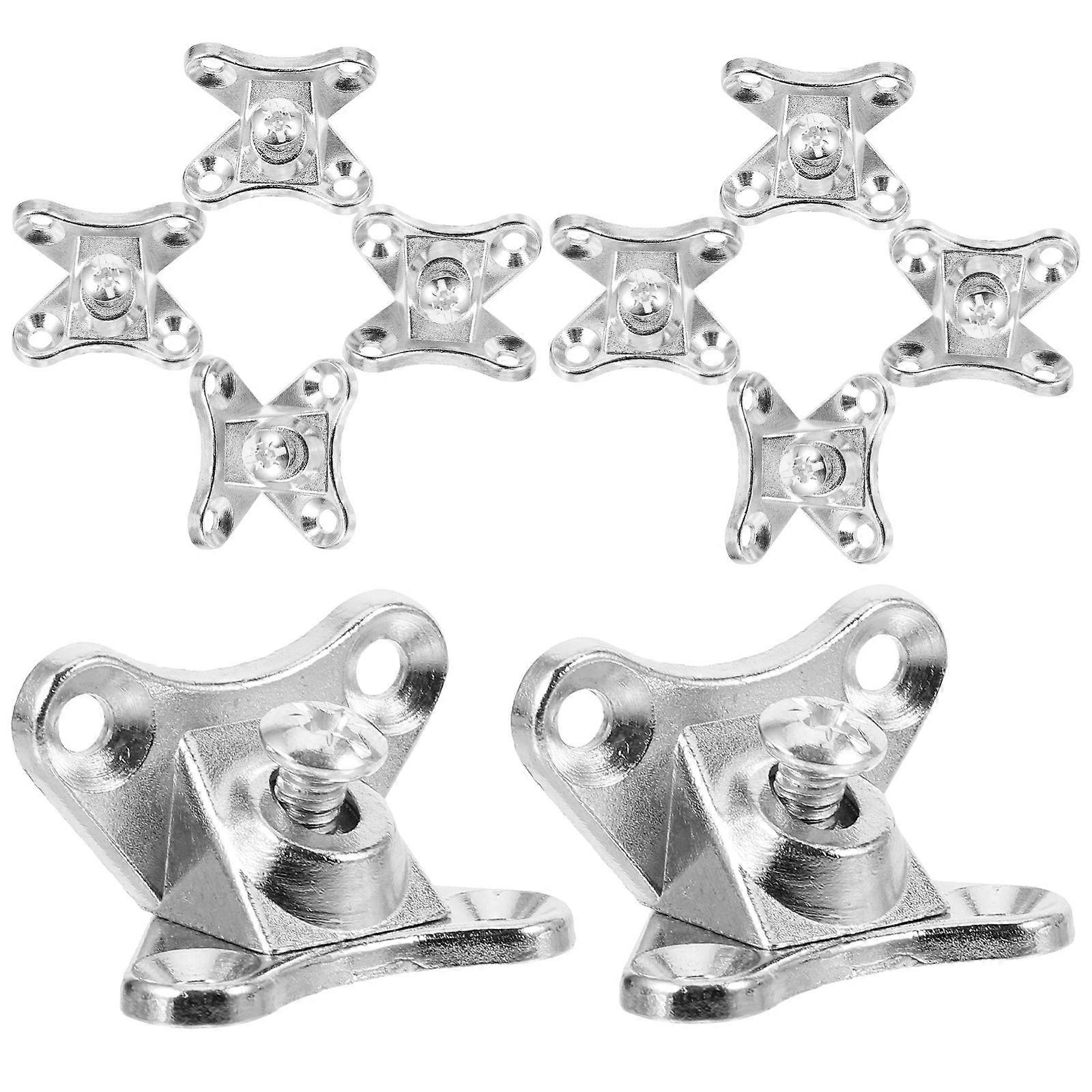 12pcs Corner Brace Joint Fastener Shelf Bracket And Support Table Corner Bracket