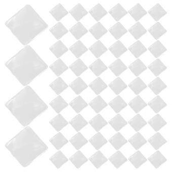 Nuancier de vernis à ongles en verre transparent, lot de 100 pièces