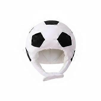 Funny Shape Furry Soccer Hat Comfortable to Wear Football Costume Hood